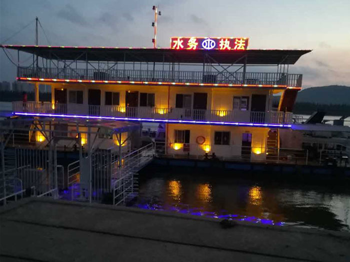 躉船提質(zhì)改造完工